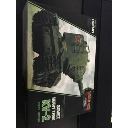 Soviet Heavy Tank KV-2 (cartoon model) - MENG-Model WWT-004