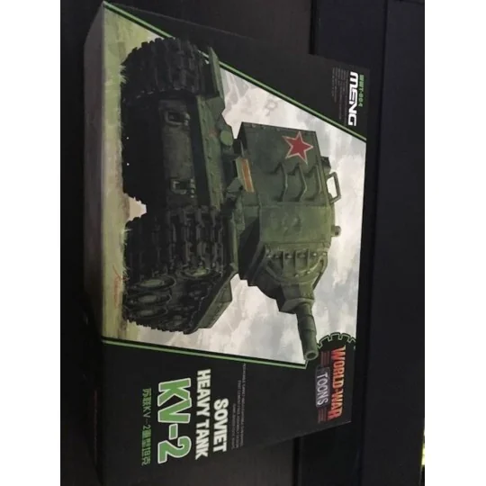 Soviet Heavy Tank KV-2 (cartoon model) - MENG-Model WWT-004