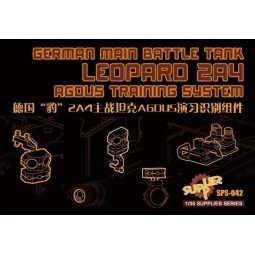 German Main Battle Tank Leopard 2A4 AGDUS Training System (Resin), ...