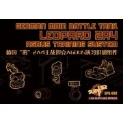 German Main Battle Tank Leopard 2A4 AGDUS Training System (Resin), ...