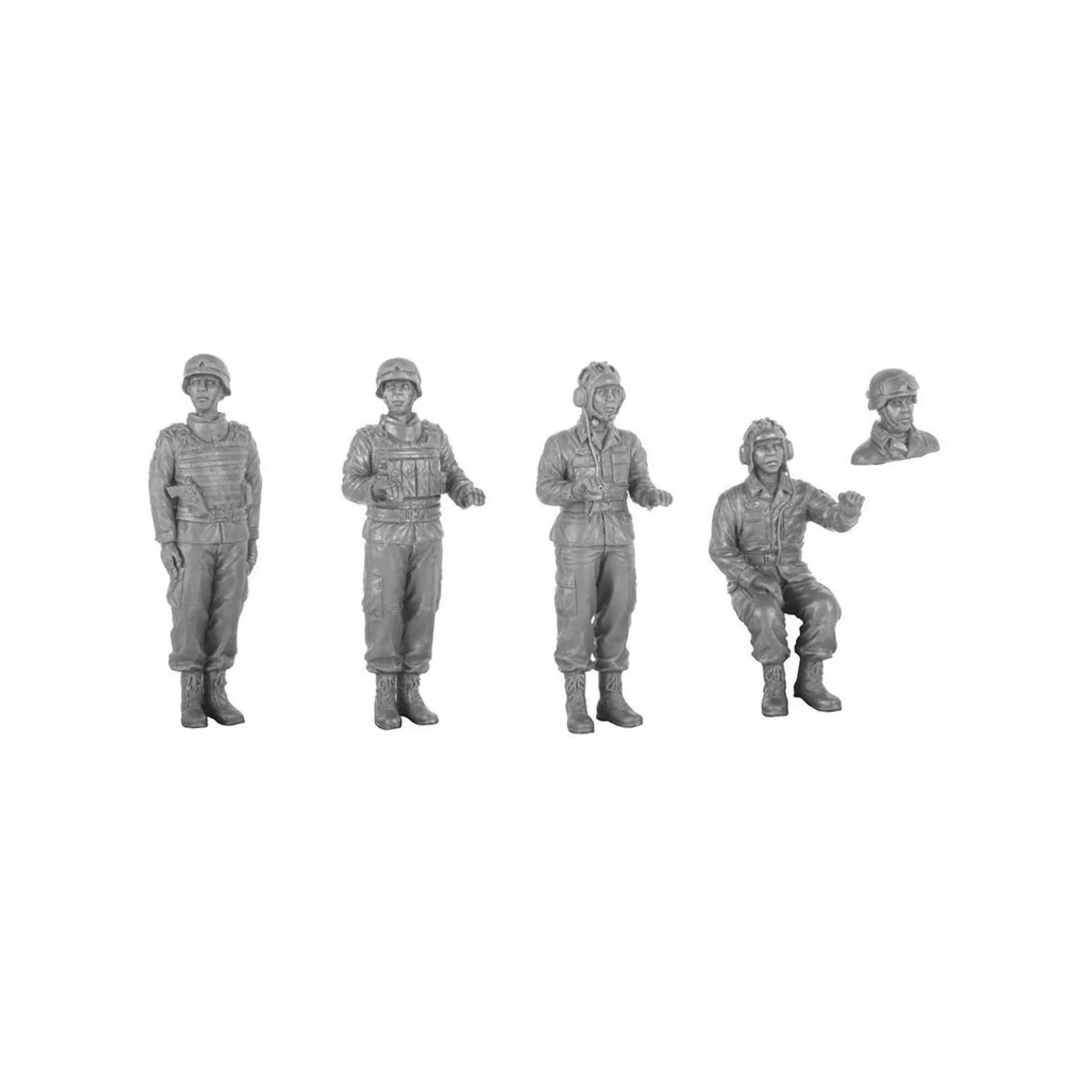 PLA Armored Vehicle Crew, 1/35 - MENG-Model HS-011 PLA Armored Vehicle Crew, 1/35 - MENG-Model HS-011