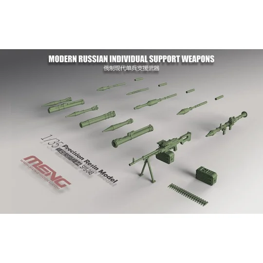 Modern Russian Individual Support Weapon (resin), 1/35 - MENG-Model... Modern Russian Individual Support Weapon (resin), 1/35 - MENG-Model...