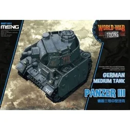 German Medium Tank Panzer III(Cartoon - MENG-Model WWT-005