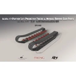 German Medium Tank Sd.Kfz.171 Panther Late Production Tracks&Movabl...