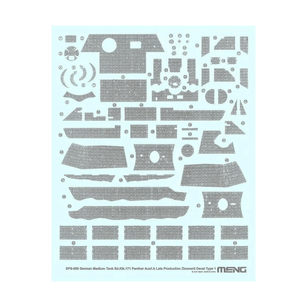 German Medium Tank Sd.Kfz.171 Panther Ausf.A Late Producti.Zimmerit... German Medium Tank Sd.Kfz.171 Panther Ausf.A Late Producti.Zimmerit...