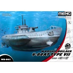 Warship Builder- U-Boat Type VII (Cartoon Model) - MENG-Model WB-003