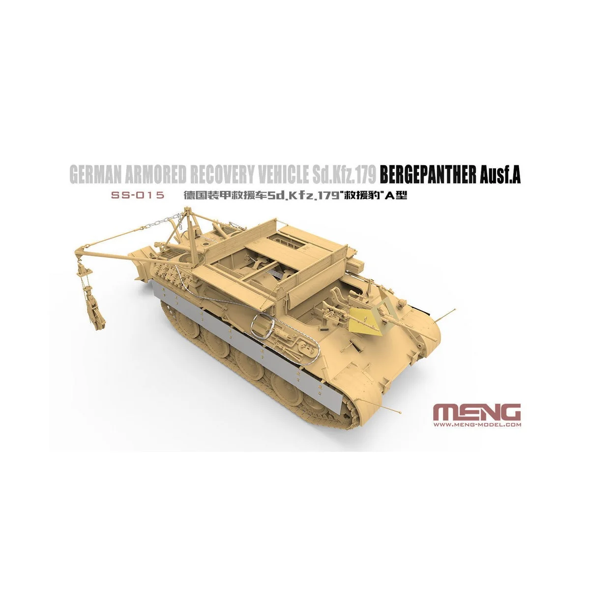 Bergepanther Ausf. A SdKfz 179, 1/35 - MENG-Model SS-015