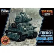 French Medium Tank Somua S-35 (Cartoon Model) - MENG-Model WWT-009