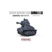 French Medium Tank Somua S-35 (Cartoon Model) - MENG-Model WWT-009