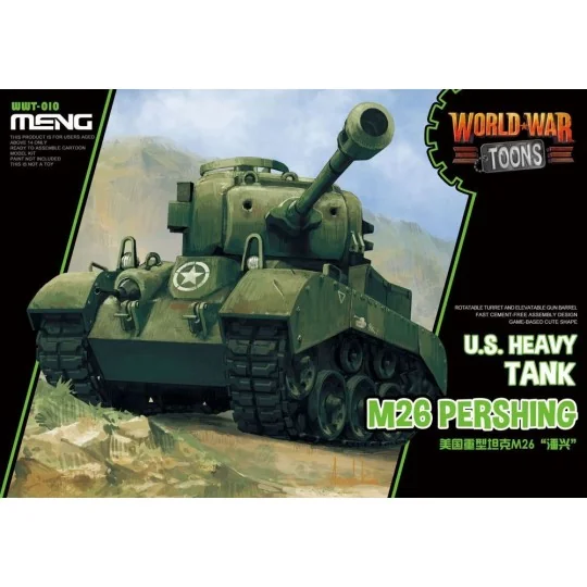 U.S. Heavy Tank M26 Pershing (CartoonMod - MENG-Model WWT-010