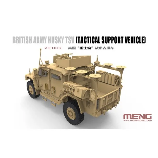British Army Husky TSV (Tactical Support Vehicle), 1/35 - MENG-Mode...