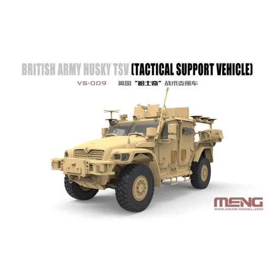 British Army Husky TSV (Tactical Support Vehicle), 1/35 - MENG-Mode...