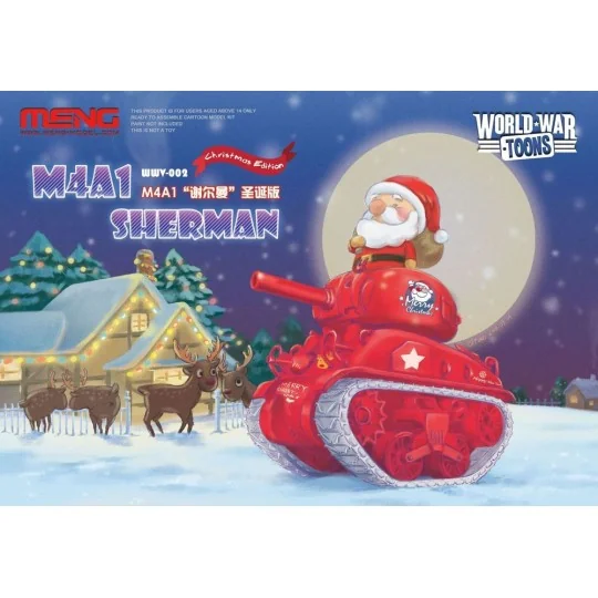 M4A1 Sherman Christmas Edition(CartoonM - MENG-Model WWV-002