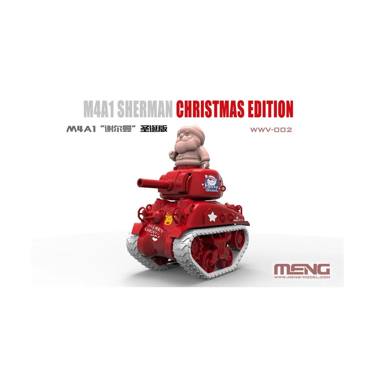 M4A1 Sherman Christmas Edition(CartoonM - MENG-Model WWV-002