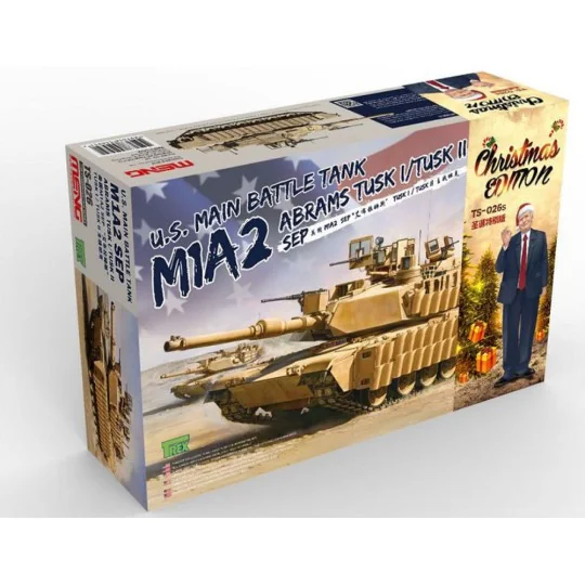 U.S. Main Battle Tank M1A2 SEP Abrams TUSK I/TUSK II Limited Christ...