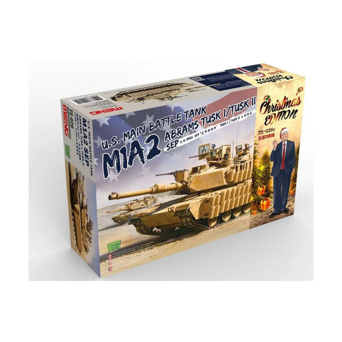 U.S. Main Battle Tank M1A2 SEP Abrams TUSK I/TUSK II Limited Christ...