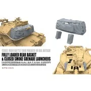 Israel Main Battle Tank Magach 6B GAL BATASH Fully Loaded Rear Bask...