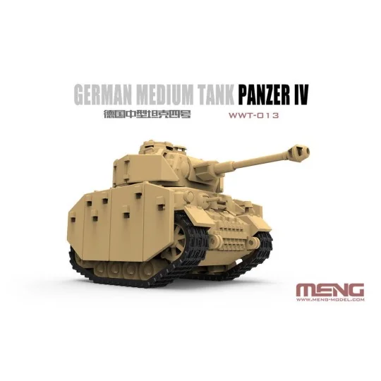 German Medium Tank Panzer IV (CartoonMod - MENG-Model WWT-013