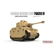 German Medium Tank Panzer IV (CartoonMod - MENG-Model WWT-013