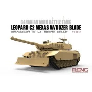 Canadian Main Battle Tank Leopard C2 MEXAS w/Dozer Blade - MENG-Mod...