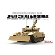 Canadian Main Battle Tank Leopard C2 MEXAS w/Dozer Blade - MENG-Mod...