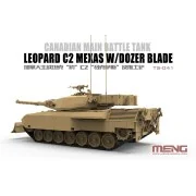 Canadian Main Battle Tank Leopard C2 MEXAS w/Dozer Blade - MENG-Mod...