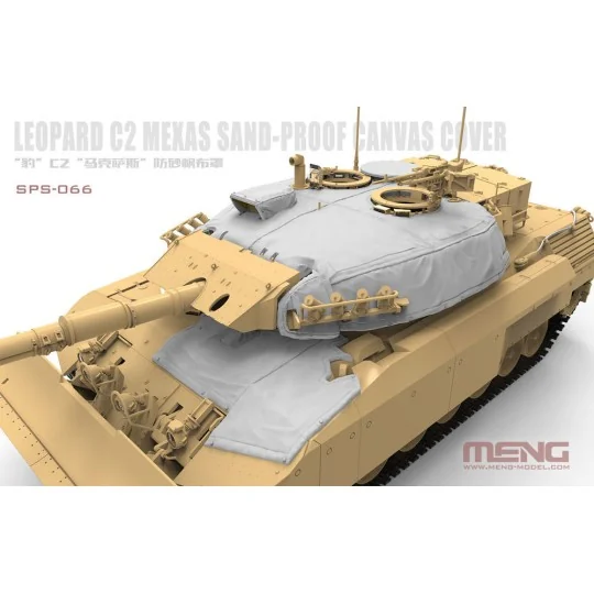 Canadian Main Battle Tank Leopard C2 MEXAS Sand-Proof Canvas Cover(...