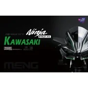 Kawasaki Ninja H2R (Pre-colored Edition), 1/9 - MENG-Model MT-001s