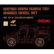 British Army Husky TSV Sagged Wheel Set (Resin), 1/35 - MENG-Model ...