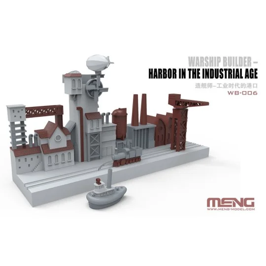 Warship Builder-Harbor In The Industrial Age (CARTOON MODEL) - MENG...