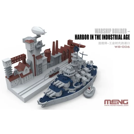 Warship Builder-Harbor In The Industrial Age (CARTOON MODEL) - MENG...