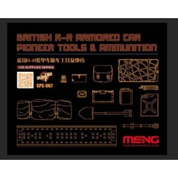 British R-R Armored Car Pioneer Tools & Ammunition (RESIN) - MENG-M...