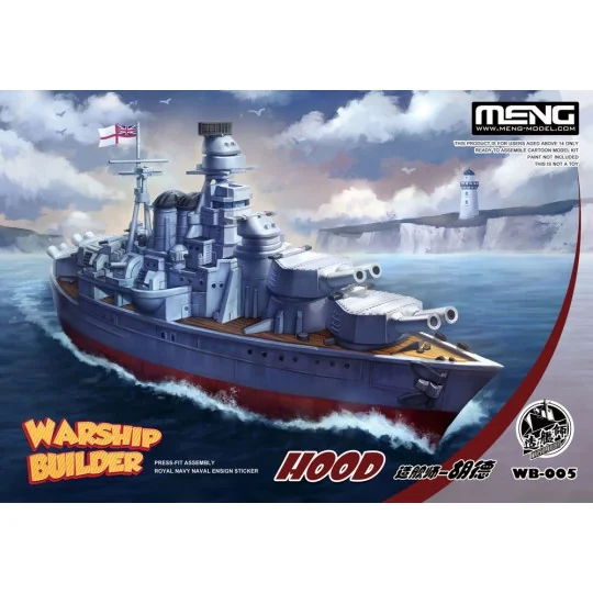 Warship Builder Hood - MENG-Model WB-005