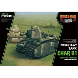 French Heavy Tank Char B1 (Cartoon Model) - MENG-Model WWT-016