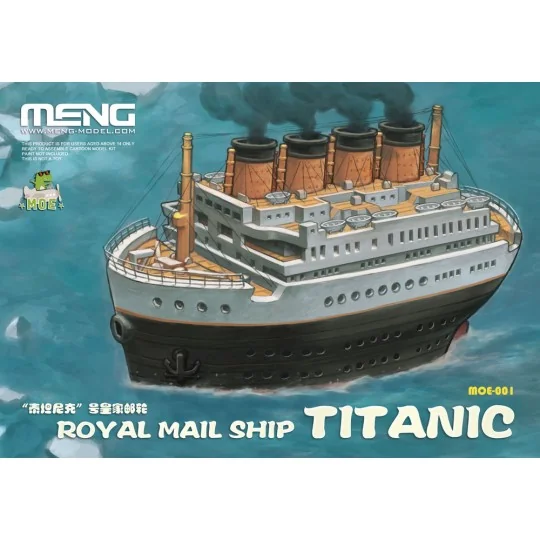 Royal Mail Ship Titanic (CARTOON MODEL) - MENG-Model MOE-001