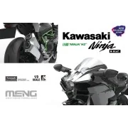 Kawasaki Ninja H2 (Pre-colored Edition), 1/9 - MENG-Model MT-002s Kawasaki Ninja H2 (Pre-colored Edition), 1/9 - MENG-Model MT-002s