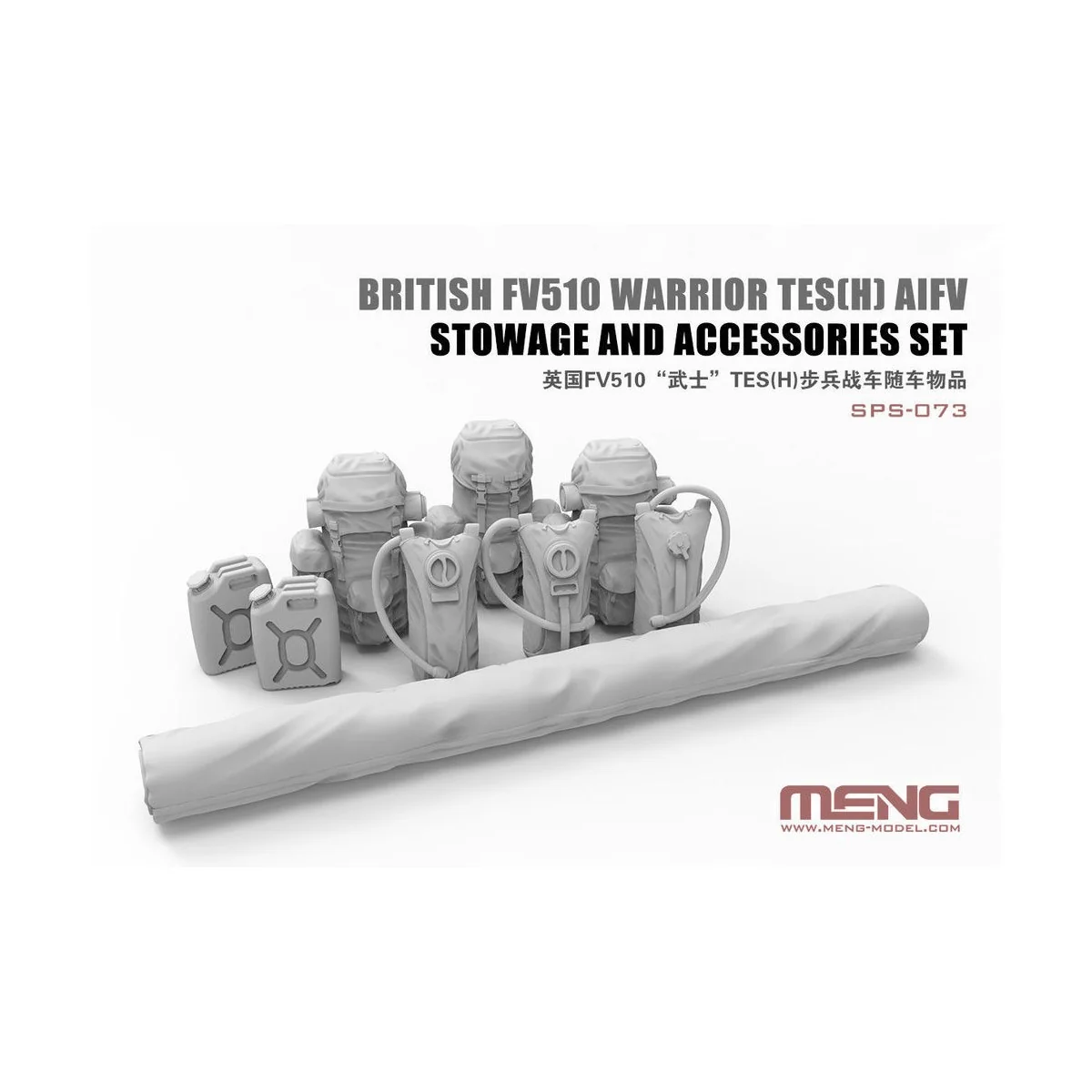 British FV510 Warrior TES(H) AIFV Stowage And Accessories Set (RESI...