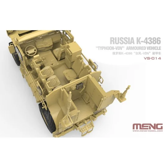 Russian K-4386 Typhoon-VDV Armored Vehicle, 1/35 - MENG-Model VS-014