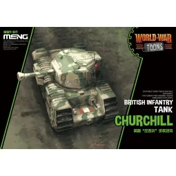 British Infantry Tank Churchill (CARTOON MODEL) - MENG-Model WWT-017