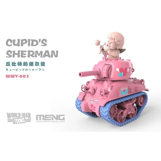 Cupid's Sherman (CARTOON MODEL) - MENG-Model WWV-003