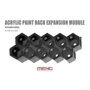 Acrylic Paint Rack Expansion Module - MENG-Model MTS-043a