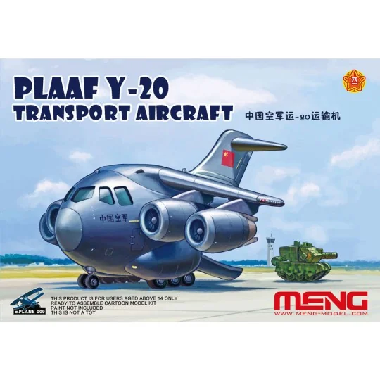 PLAAF Y-20 Transport Aircraft - MENG-Model mPLANE-009