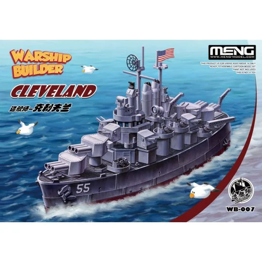 Warship Builder Cleveland - MENG-Model WB-007