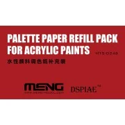 Palette Paper Refill Pack - MENG-Model MTS-024a