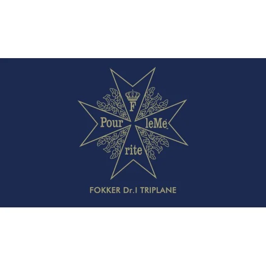 Fokker Dr.I Triplane&Blue Max Medal(Lim.Edit,inc.one colle-class re...