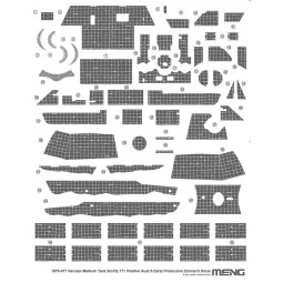 German Medium Tank Sd.Kfz.171 Panther Ausf.A Early Production Zimme...