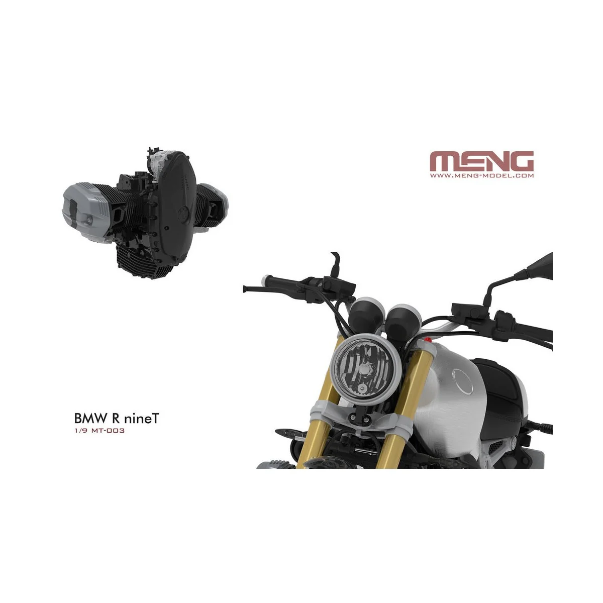 BMW R nineT, 1/9 - MENG-Model MT-003