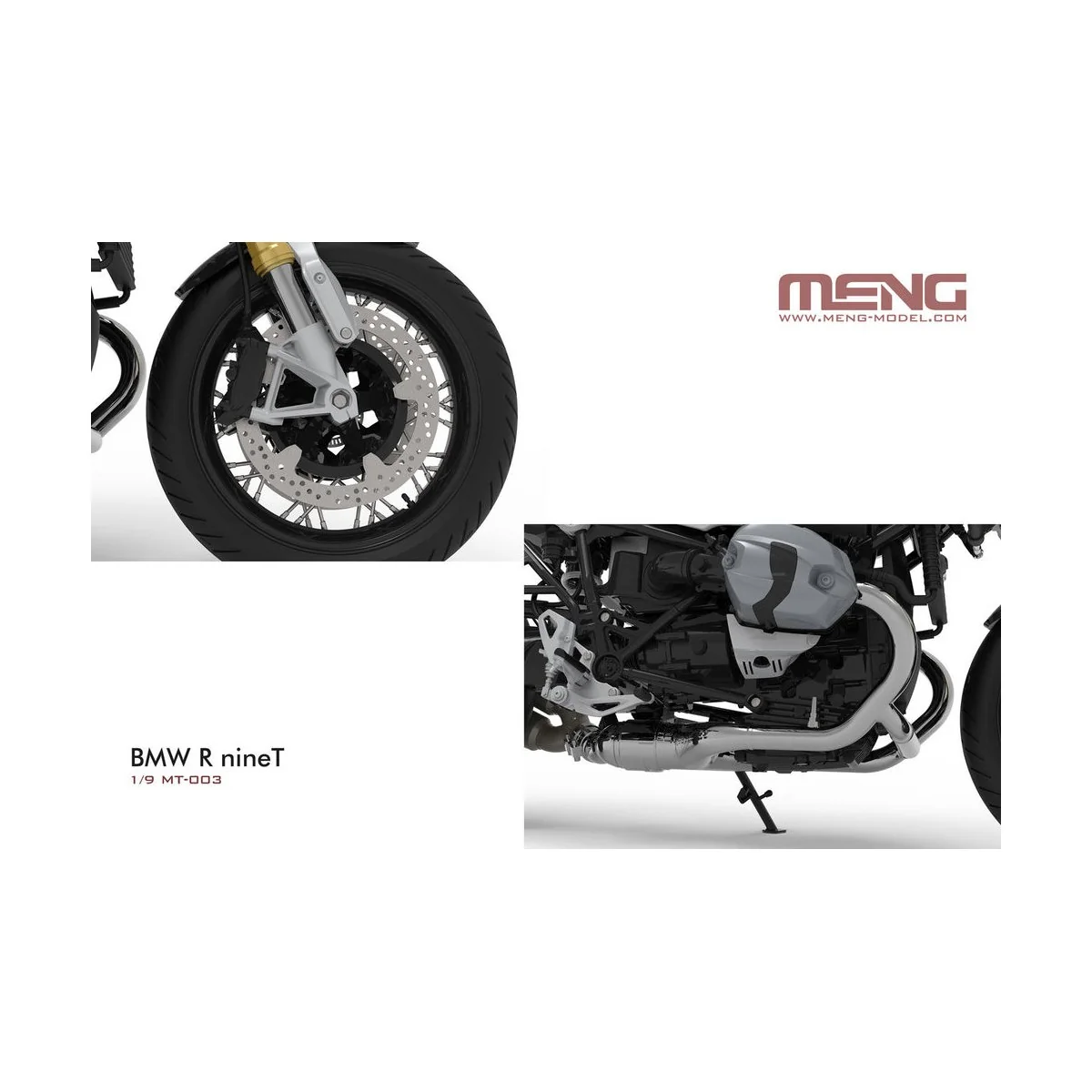 BMW R nineT, 1/9 - MENG-Model MT-003