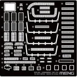 PLA Navy Shandong Pe Parts (For PS-006) - MENG-Model SPS-081