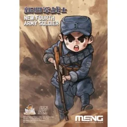 New Fourth Army Soldier (CARTOON MODEL) - MENG-Model MOE-003